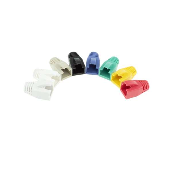 ACT RJ45 boot for 7.0 mm cable 25db Blue