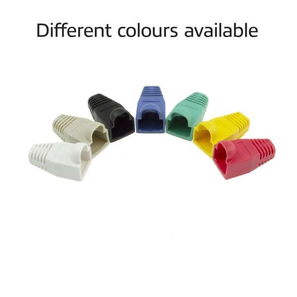 ACT RJ45 boot for 6.5 mm cable 25db Red