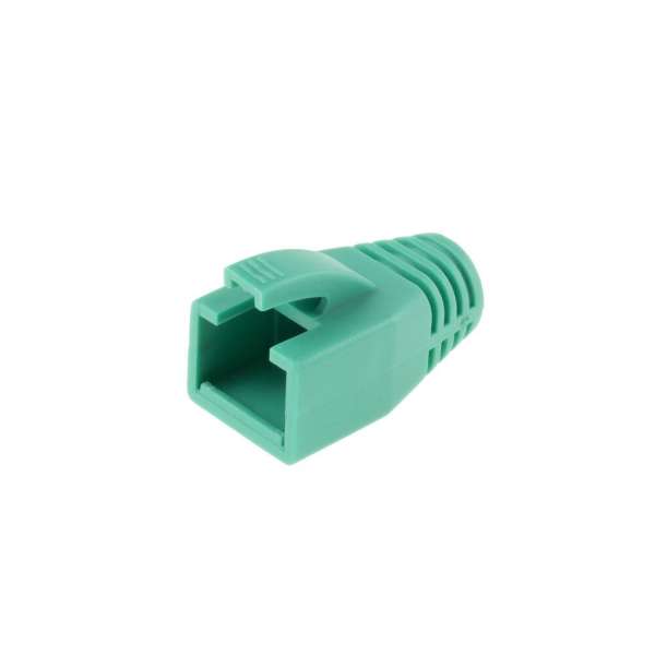 ACT RJ45 boot for 7.0 mm cable 25db Green
