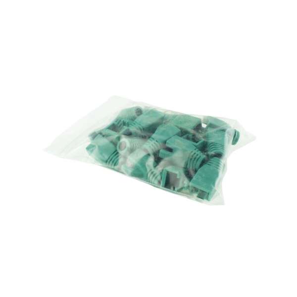 ACT RJ45 boot for 7.0 mm cable 25db Green