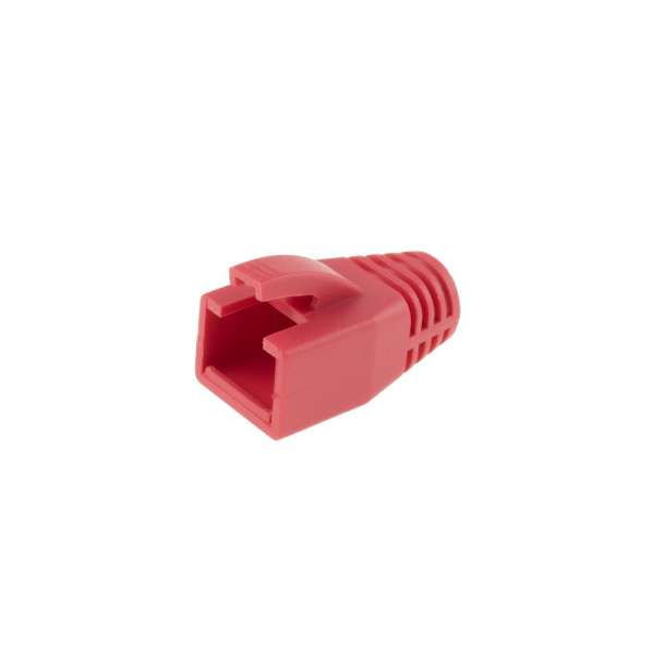 ACT RJ45 boot for 7.0 mm cable 25db Red