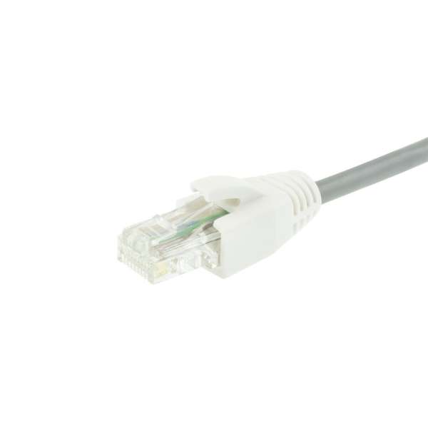 ACT RJ45 boot for 7.0 mm cable 25db White