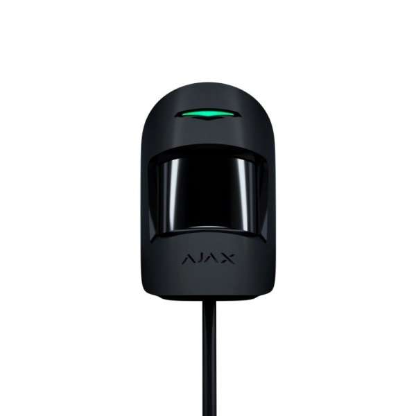 AJAX MotionProtect Fibra mozgásérzékelő; fekete