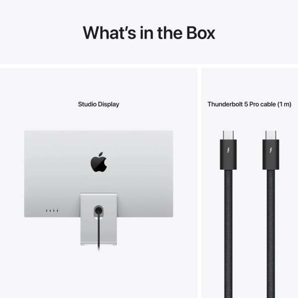 Apple 27" Studio Display (Nano-Texture Glass - Tilt- Adjustable Stand) LED