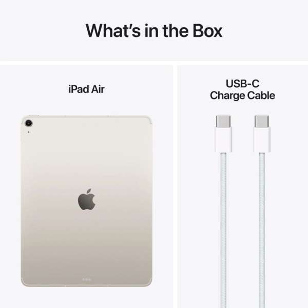 Apple iPad Air (2025) 13" 256GB Wi-Fi Starlight