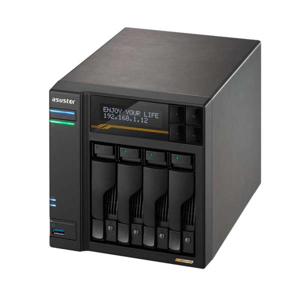 Asustor NAS AS6804T (16GB) (4xHDD + 4xM.2 SSD)