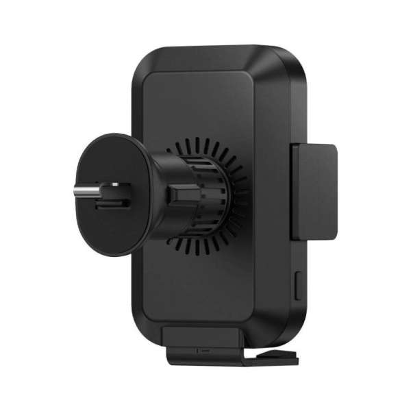 Baseus Halo autós tartó 15W vezeték nélküli töltővel Black