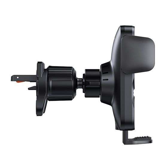 Baseus Wisdom Auto Alignment Car Air Vent Mount Wireless Charger Qi - 15W Black