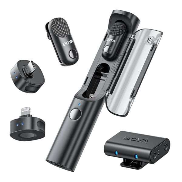BOYA Magic 02 Wireless Microphone Black