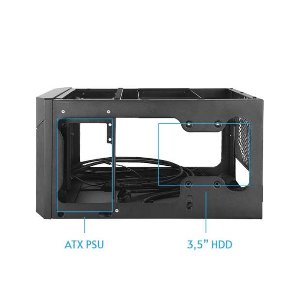 Chieftec Pro Cube Mini CN-01B-OP Black