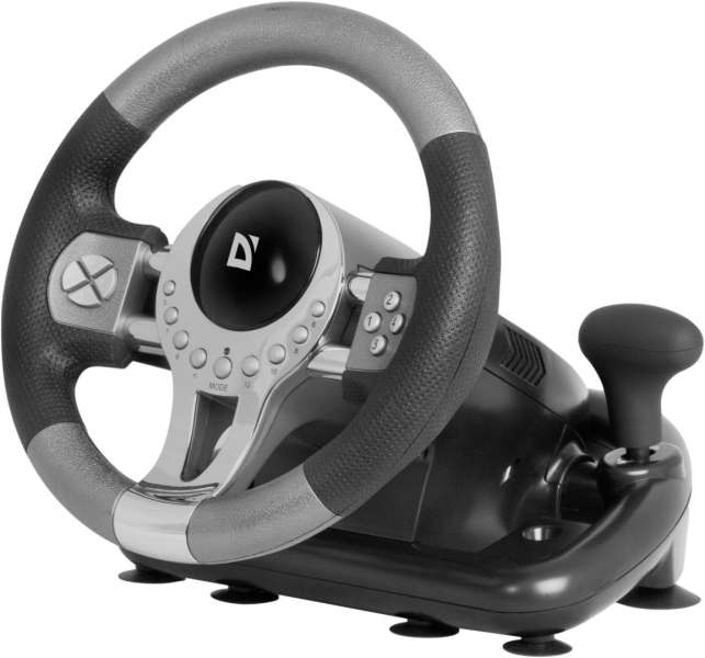 Defender Forsage GTR USB Kormány Black/Silver