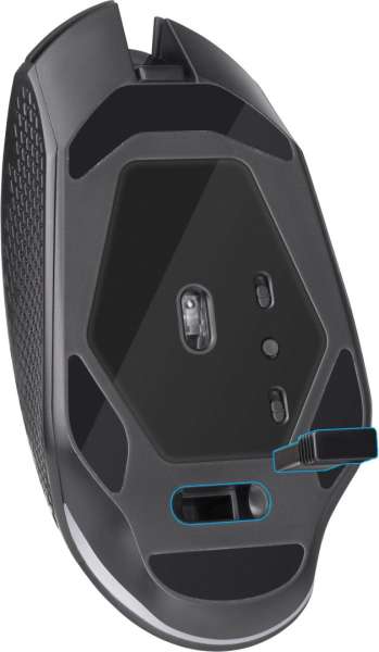 Defender Glory GM-514 Wireless RGB Gaming Mouse Black