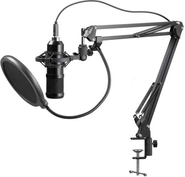 Defender Space GMC 450 Gaming Stream Microphone Black