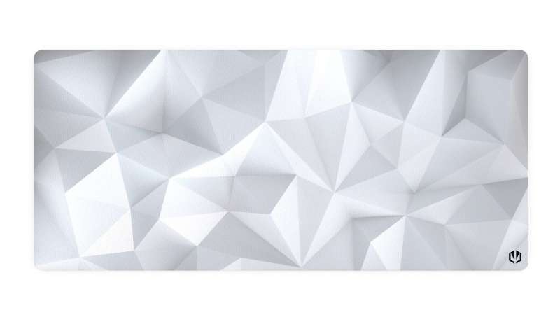 Endorfy Crystal Onyx White XL Egérpad White