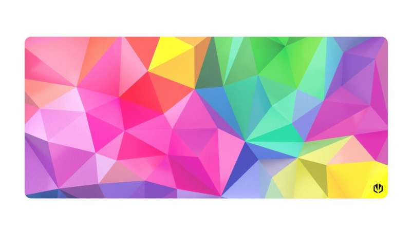 Endorfy Crystal Spectrum XL Egérpad Rainbow