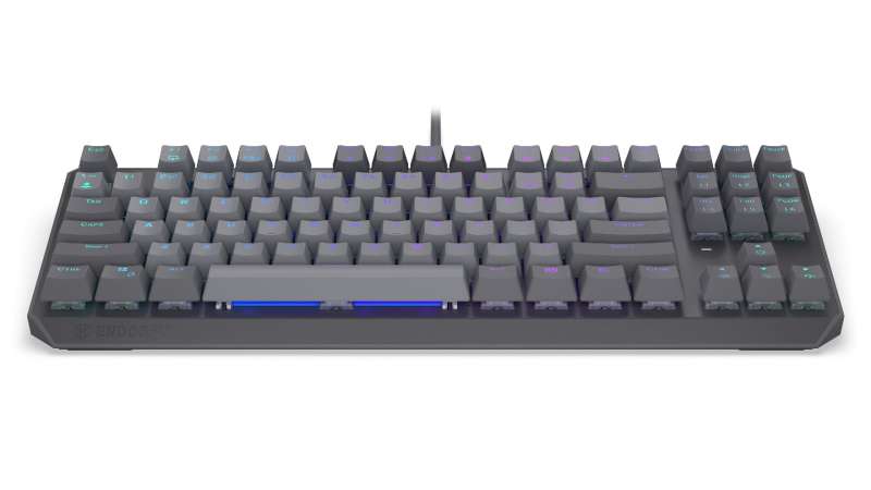 Endorfy Thock V2 TKL Red Switch Mechanical Keyboard Grey US