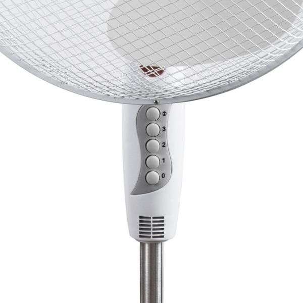 Esperanza Pedestal Cooling Fan 16" Hurricane White