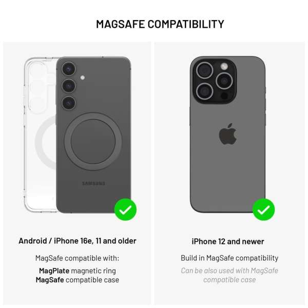 FIXED öntapadós tartó Magsafe kompatibilis, rózsaszín