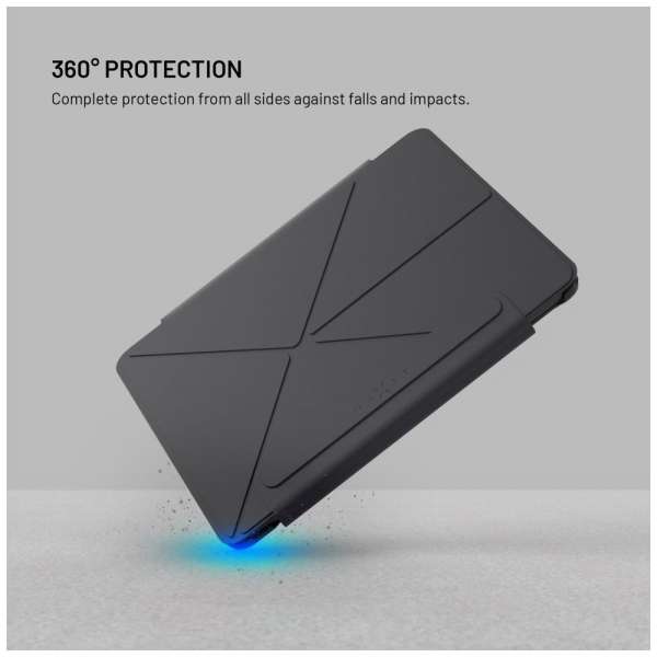 FIXED Trinity tok Apple iPad Pro 11" (2018-2022)/iPad Air (2020/2022/2024/2025) készülékhez, fekete