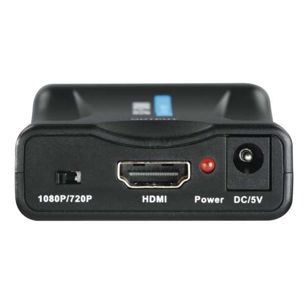 Hama AV Converter Scart to HDMI Black