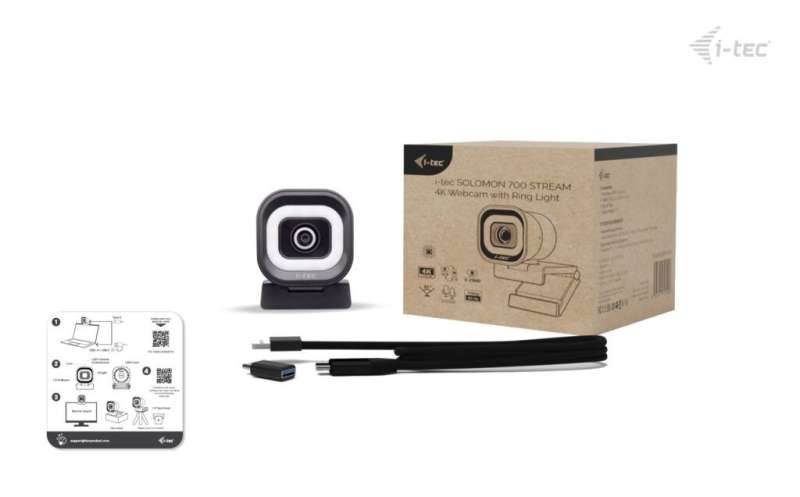 I-TEC Solomon 700 Stream Webkamera Black