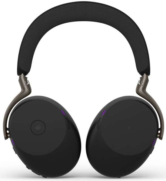 Jabra Evolve3 85 UC Stereo USB-C Wireless Bluetooth Headset with Charger Black