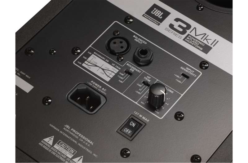 JBL 306P MKII 2-way Wired Black