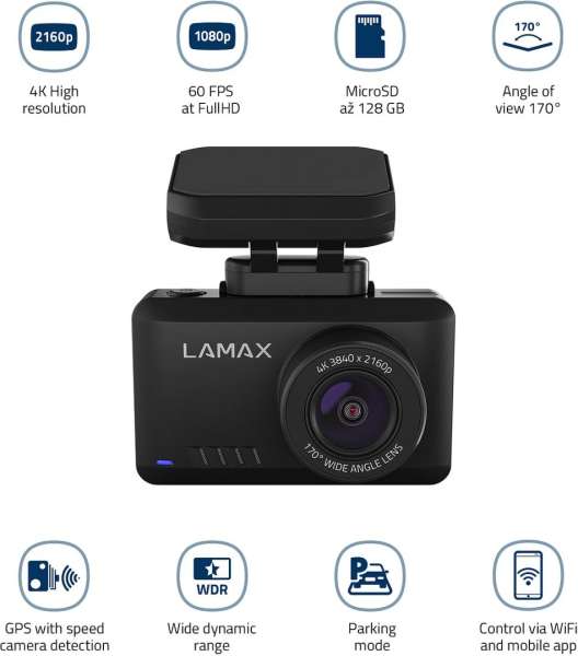 Lamax T10 DashCam Black