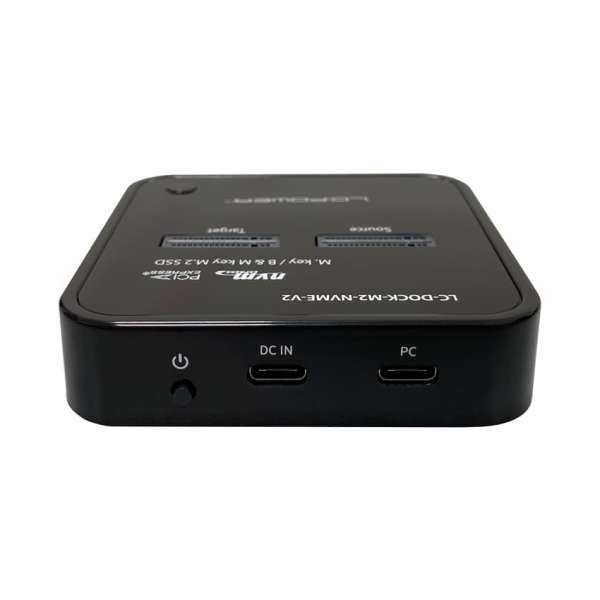 LC Power LC-DOCK-M2-NVME-V2 Docking station for two NVME M.2 SSDs