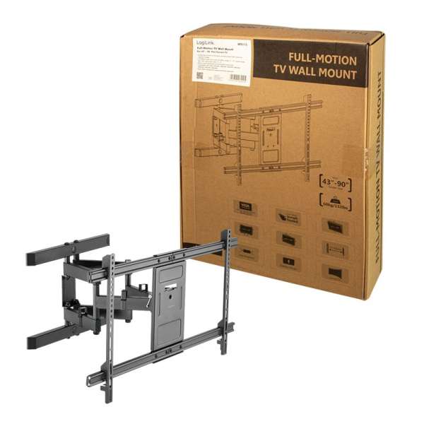Logilink BP0115 TV Wall Mount 43"-90" Black