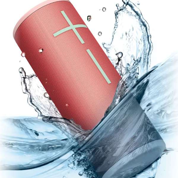 Logitech Ultimate Ears Megaboom 4 Bluetooth Speaker Raspberry Red