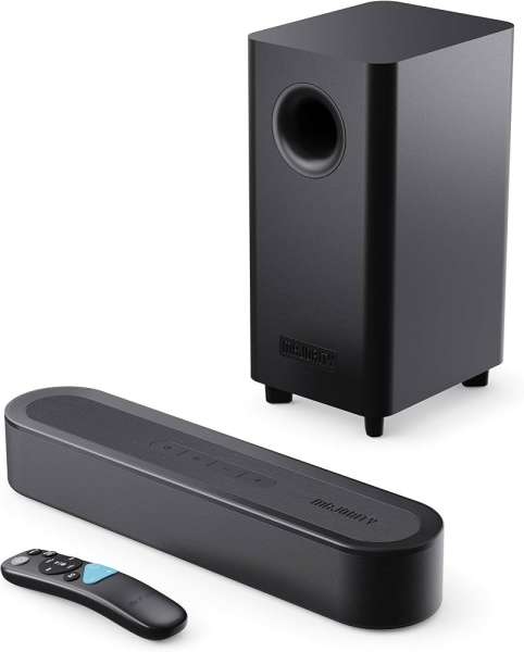 Majority Bowfell Axis Dolby 2.1 Bluetooth Speaker Black