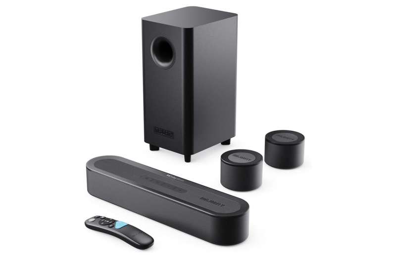 Majority Bowfell Halo Atmos 5.1 Bluetooth Speaker Black