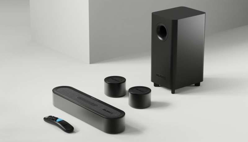 Majority Bowfell Halo Atmos 5.1 Bluetooth Speaker Black