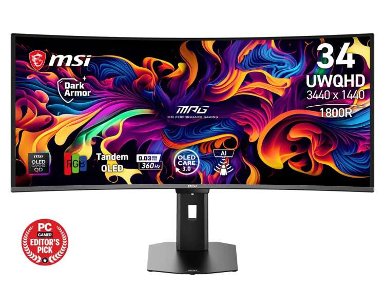 Msi 34" MPG 341CQR QD-OLED X36 OLED Curved