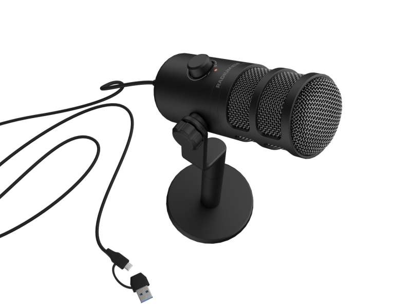 Natec Genesis Radium 350D Gaming microphone Black