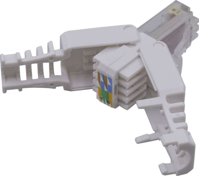 Nestron UTP RJ45 szerszám nélküli csatlakozó; Cat6