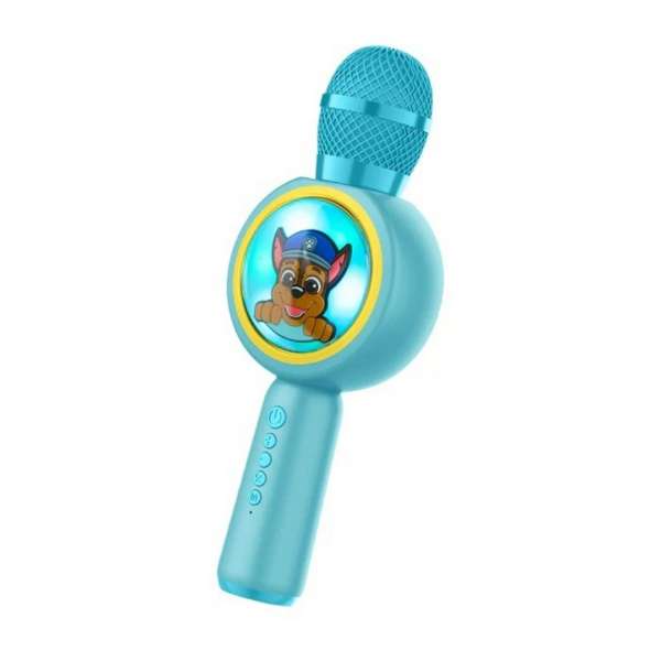 OTL Technologies PAW263 Mancs Őrjárat PopSing LED Karaoke Microphone Blue