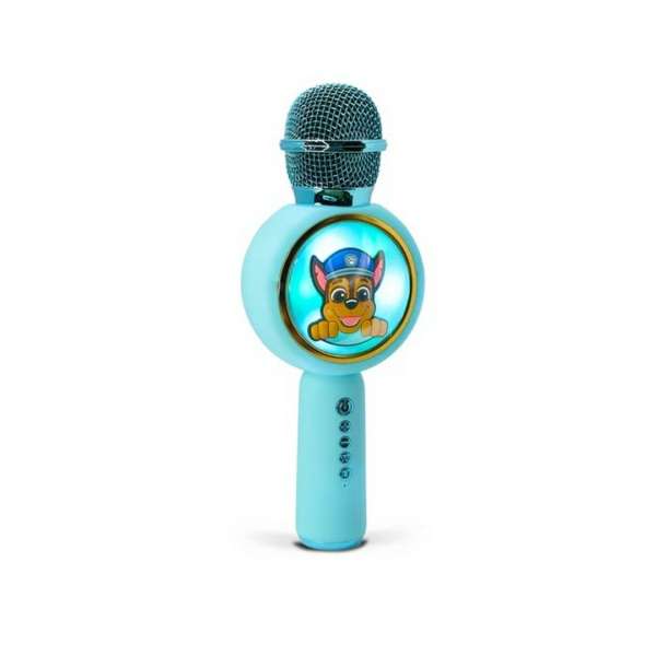 OTL Technologies PAW263 Mancs Őrjárat PopSing LED Karaoke Microphone Blue