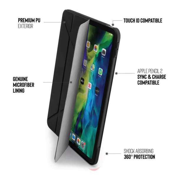 Pipetto Origami No1 Original Case for iPad Air 10,9" (2022/2020)/11" 2024/2025 Navy
