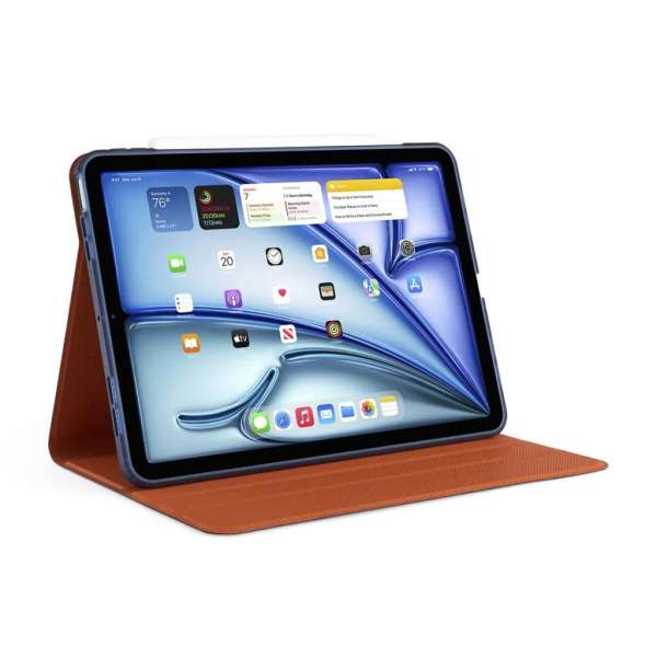Pipetto Origami No5 Rotating Folio Case for iPad Air 11 (M3/M2)/iPad Air 10.9 (2022/2020) Dark Blue