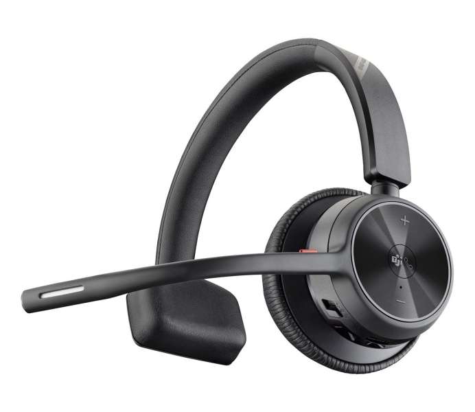 Poly Plantronics Voyager 4310-M UC Bluetooth Headset +BT700 dongle Black