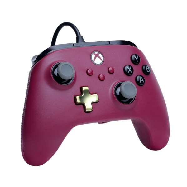 PowerA Advantage Plus Wired Controller for Xbox Series X|S Celestial Burgundy