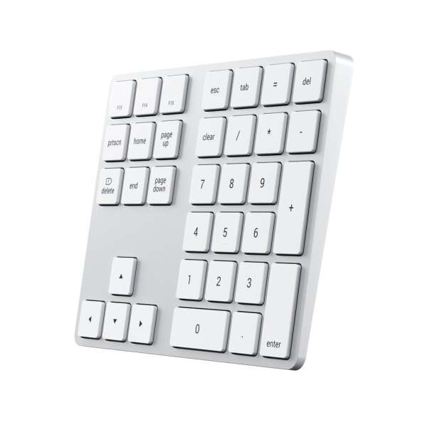 Satechi Aluminum Bluetooth Extended Keypad Silver