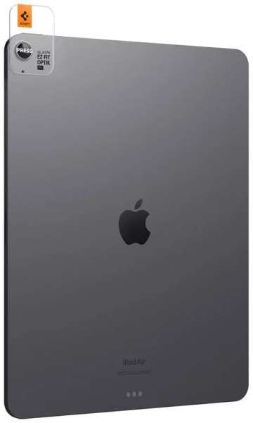 Spigen Glass tR EZ Fit Optik Pro 2 Pack iPad Air 13" 2024 / iPad Air 11" 2024 Space Gray