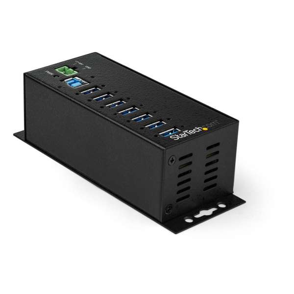 Startech 7-portos USB3.2 HUB Black