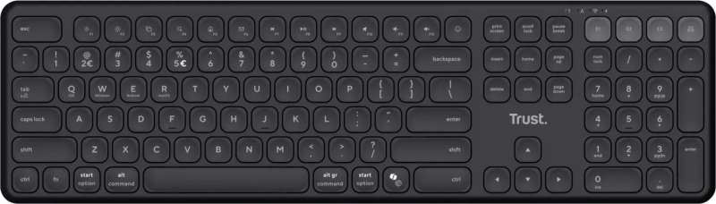 Trust Vaiya Wireless Keyboard Black US
