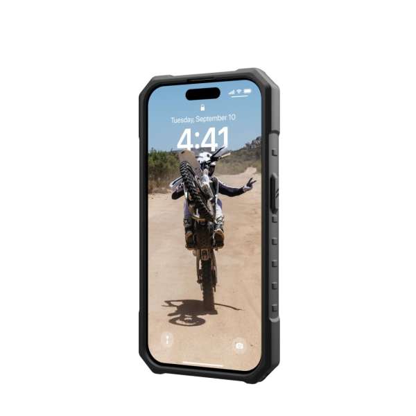 UAG Pathfinder case for MagSafe iPhone 15 Pro Black