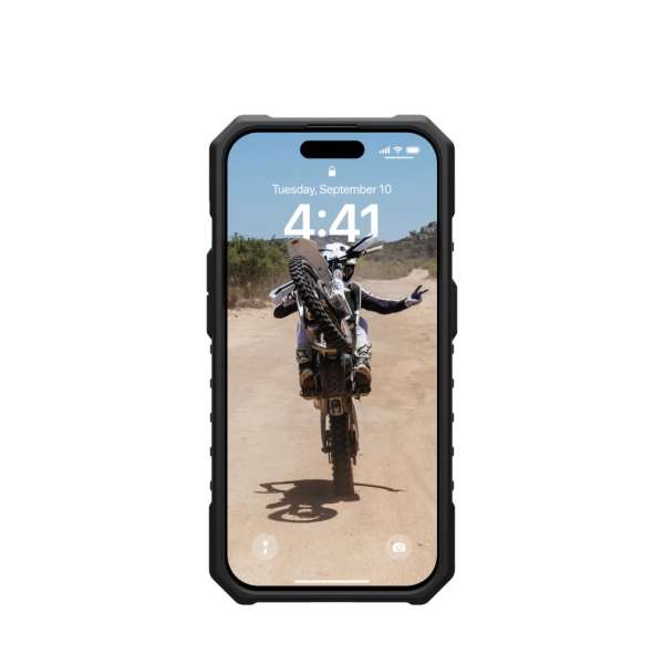 UAG Pathfinder case for MagSafe iPhone 15 Pro Ice