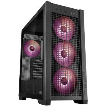 Asus TUF Gaming GT302 ARGB Tempered Glass Black